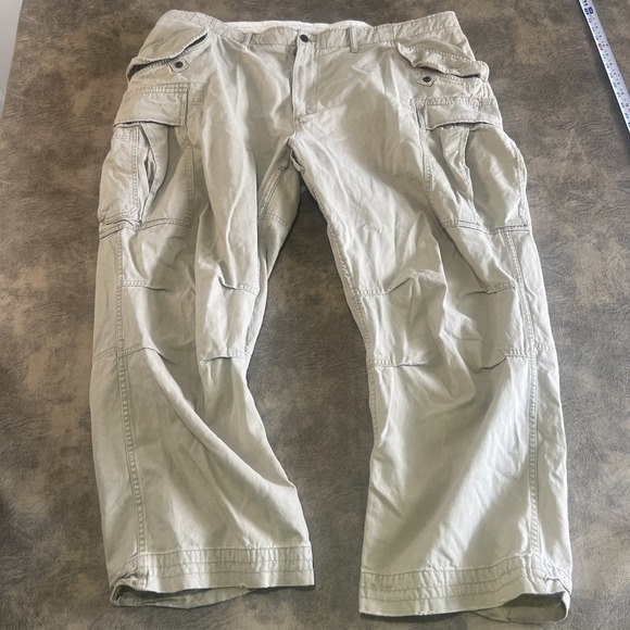 Polo Ralph Lauren Cargo Pants 48B Distressed Paratrooper Military Adjustable y2k